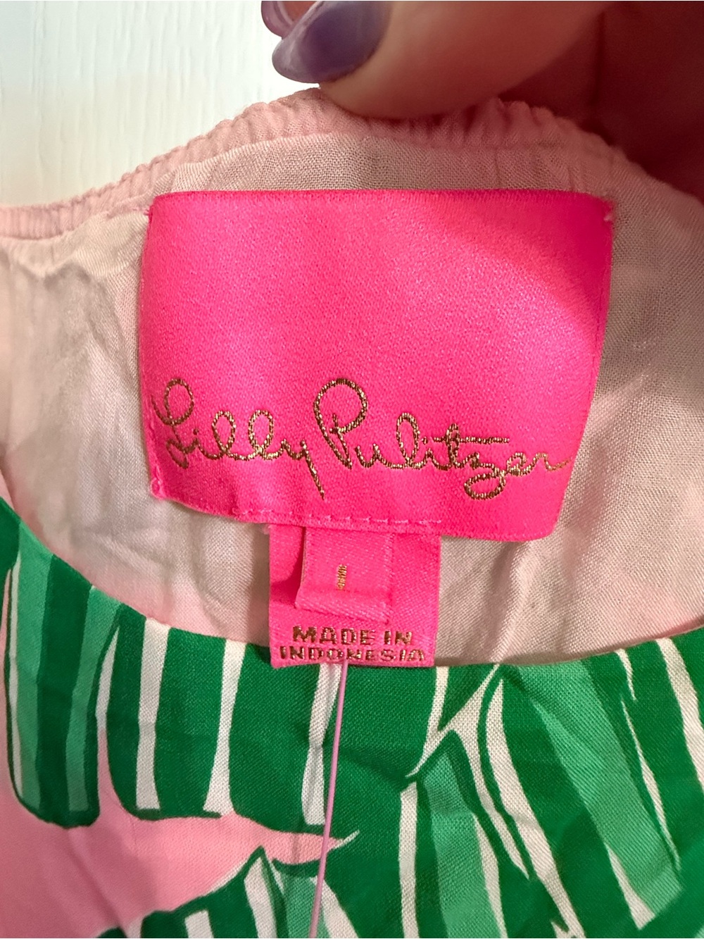 NWT Lilly Pulitzer Teresa Maxi Dress LET'S GO BANANAS Conch Shell Pink Size L - Picture 6 of 6